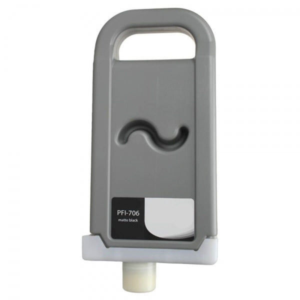Tinteiro Compatível de Tinta Pigmentada Canon PFI706 Preto Mate - 6680B001