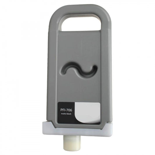 Tinteiro Compatível de Tinta Pigmentada Canon PFI706 Preto Mate - 6680B001