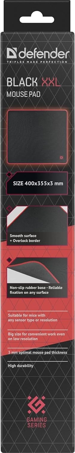 Tapete Gaming Defender XXL - 400X355X3MM