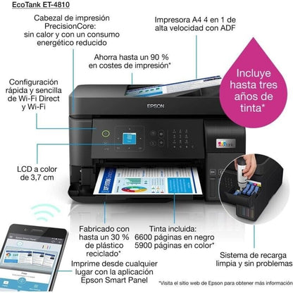 Epson EcoTank ET-4810 Multifunción en color