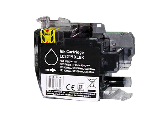 Tinteiro Compatível Brother LC3219XL Preto