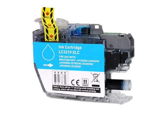 Tinteiro Compatível Brother LC3219XL Ciano