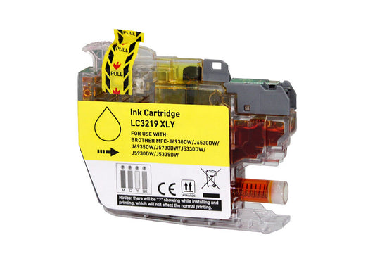 Tinteiro Compatível Brother LC3219XL Amarelo