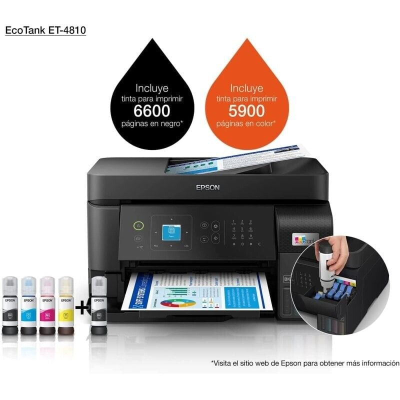 Epson EcoTank ET-4810 Multifunción en color