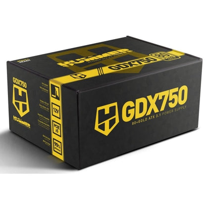 Fonte de Alimentação Nox Hummer GDX 750W PCIE 5.0 80 Plus Gold