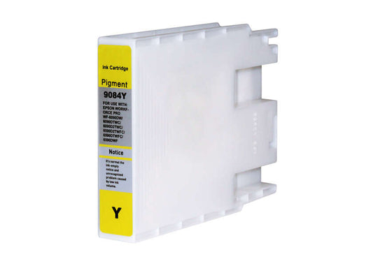 Tinteiro Compatível de Tinta Pigmentada Epson T9084 Amarelo - C13T908440