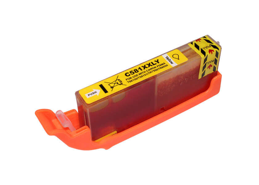 Tinteiro Compatível Canon CLI581XXL Amarelo