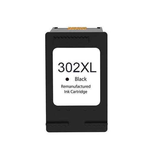 Tinteiro Compatível HP 302XL Preto - F6U68AE/F6U66AE