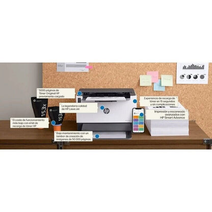 Impresora láser monocromática HP Laserjet Tank 1504W
