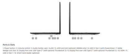 Dell Latitude 7390 2 em 1 Recondicionado | I5-8350 8GB/256GB 13.3” Tátil W11Pro A