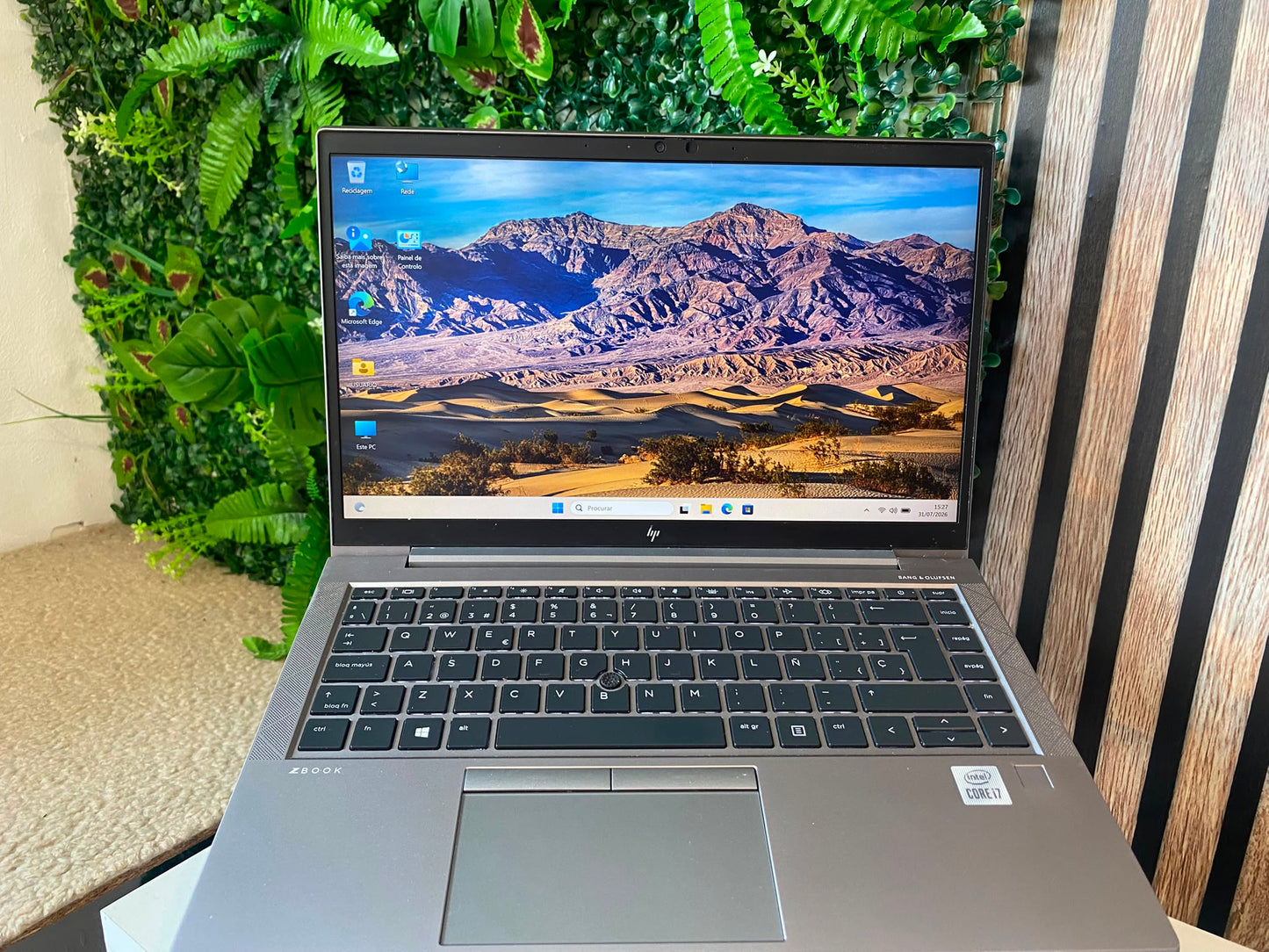 HP ZBOOK FIREFLY 14 G7 Recondicionado | I7-10510u | Nvidia Quadro P520 | 16GB RAM | 512GB SSD | 14” | Windows 11Pro | A | 1 ANO GARANTIA