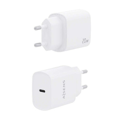 Carregador AISENS USB-C 20W Branco