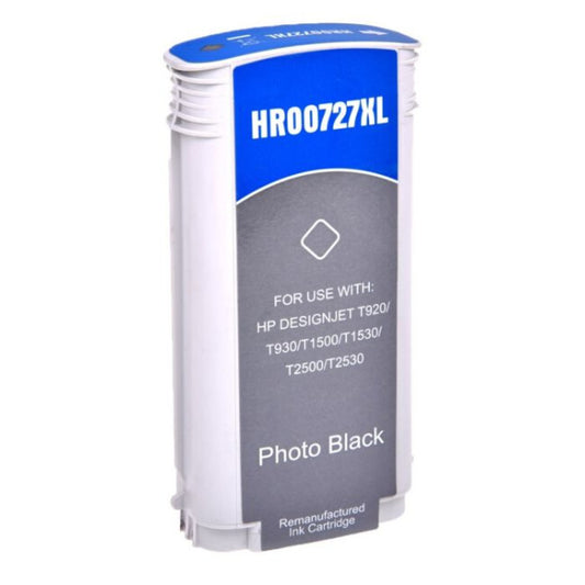 Tinteiro Compatível HP 727 Preto Fotográfico - B3P23A/F9J79A