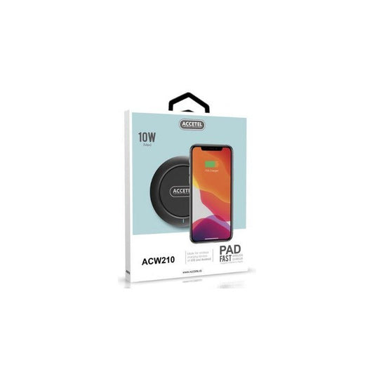 Accetel Base De Carregamento Sem Fio Preto