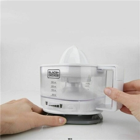 Espremedor de Citrinos Black&Decker BXCJ25E (25 W - 350 ml)