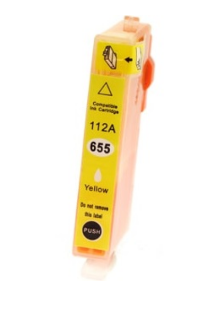 Tinteiro Compatível HP 655 Amarelo - CZ112AE