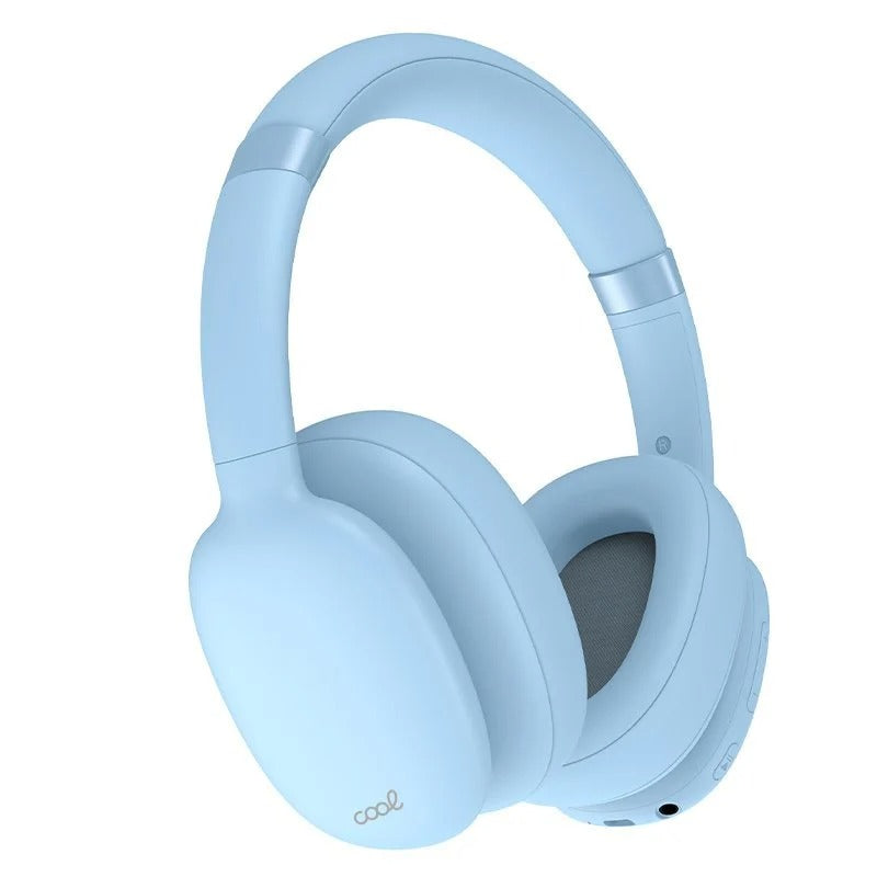 Cool Roller Auscultadores Stereo Sem Fios Bluetooth Azul Celeste