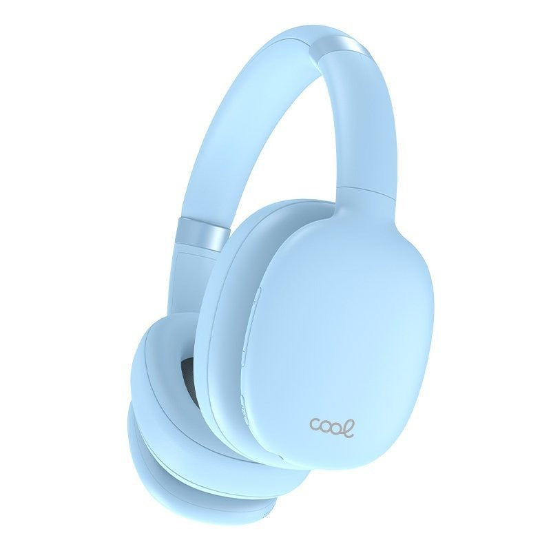 Cool Roller Auscultadores Stereo Sem Fios Bluetooth Azul Celeste