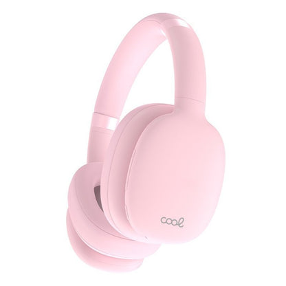 Cool Roller Auscultadores Stereo Sem Fios Bluetooth Rosa