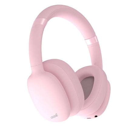 Cool Roller Auscultadores Stereo Sem Fios Bluetooth Rosa