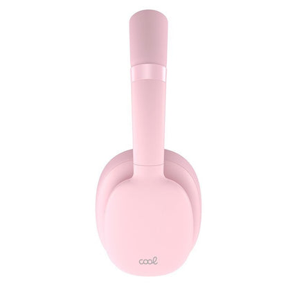 Cool Roller Auscultadores Stereo Sem Fios Bluetooth Rosa