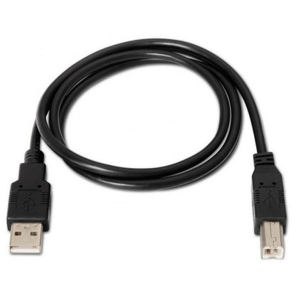Aisens cabo para Impresora USB-A 2.0 a USB-B Macho/Macho 1m Preto