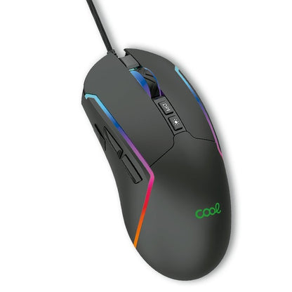Cool Strip Rato USB Gaming RGB Preto