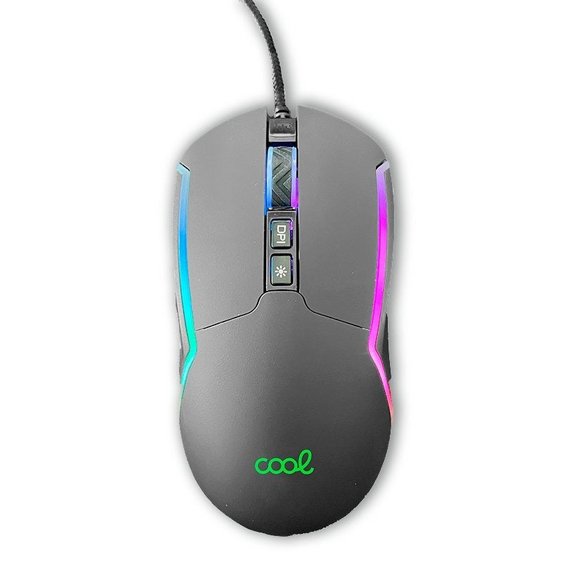 Cool Strip Rato USB Gaming RGB Preto