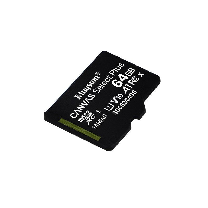 Cartão de Memória Kingston Canvas Select Plus MicroSDXC UHS-I 64GB Classe 10