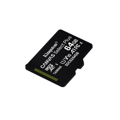 Cartão de Memória Kingston Canvas Select Plus MicroSDXC UHS-I 64GB Classe 10