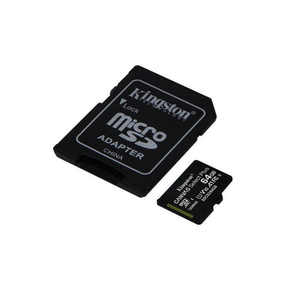 Cartão de Memória Kingston Canvas Select Plus MicroSDXC UHS-I 64GB Classe 10