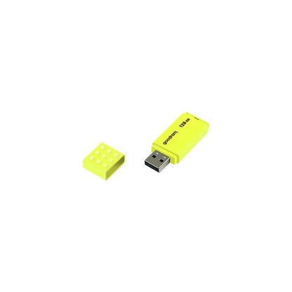 Pendrive Goodram UME2 USB 2.0 de 128 GB (amarelo)