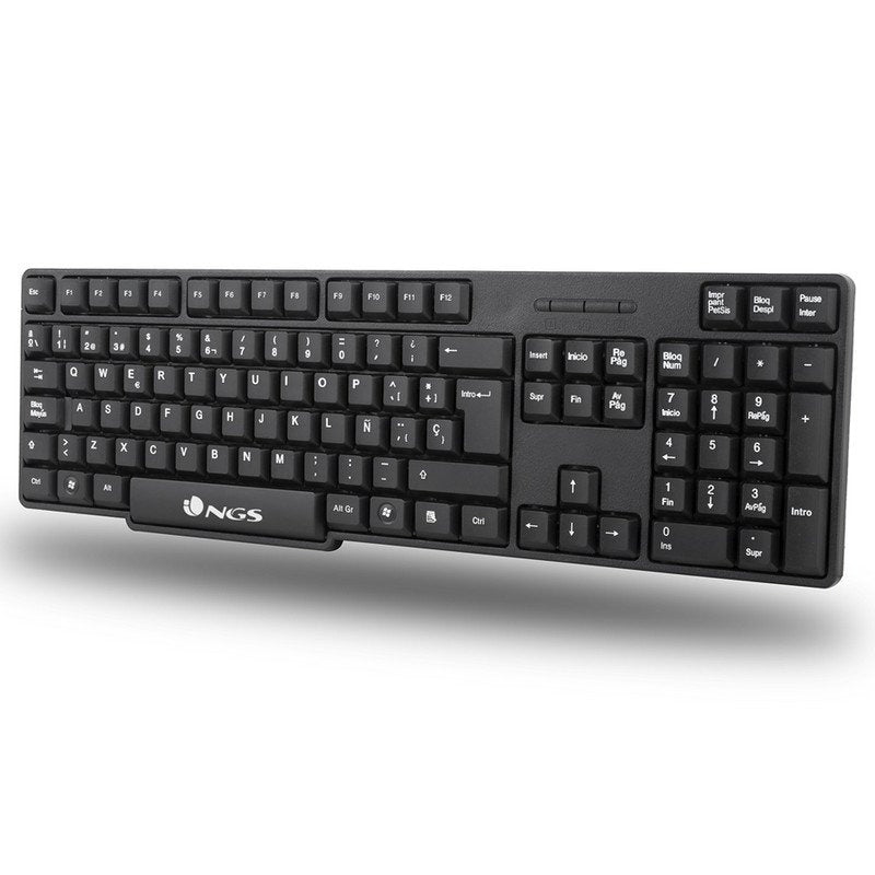 Teclado e Rato Sem Fios NGS Euphoria (PT)