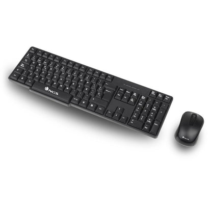 Teclado e Rato Sem Fios NGS Euphoria (PT)