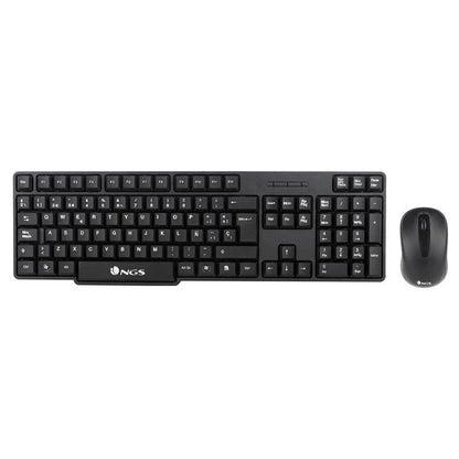 Teclado e Rato Sem Fios NGS Euphoria (PT)