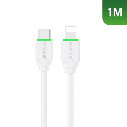Cabo de dados Rixus RX2022S Fast USB-C Lightning