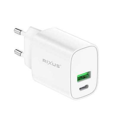 Carregador Rixus RX90S USB-C PD3.0 1x USB-C 20W