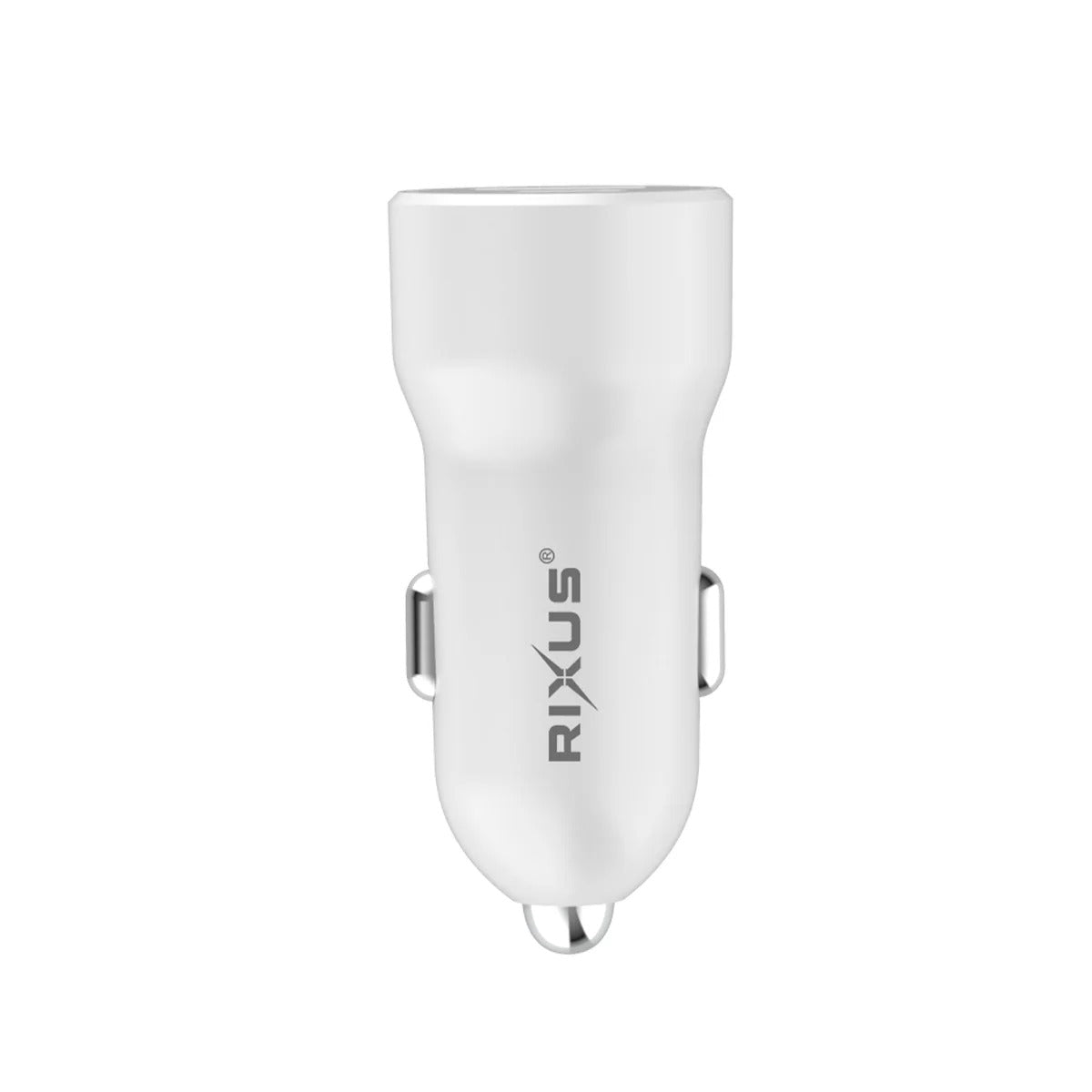 Rixus RXCC16S Carregador Duplo De Isqueiro Super Rápido USB-A TYPE C (PD+QC 3.0)