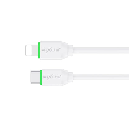 Cabo de dados Rixus RX2022S Fast USB-C Lightning