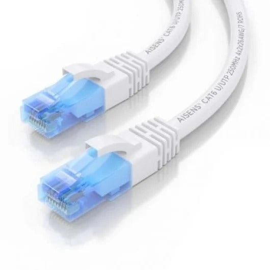 Cabo de rede Aisens RJ45 Cat.6 UTP AWG26 CCA - 1,5 m - Branco