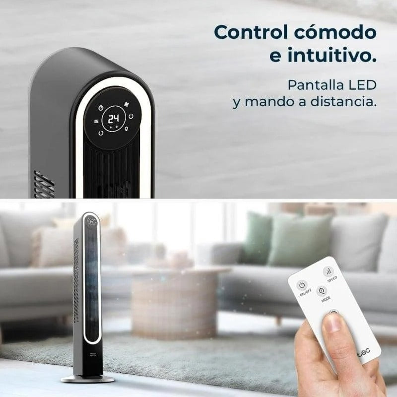 Ventilador Cecotec EnergySilence 9090 Skyline Smart Light