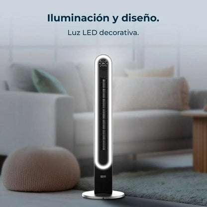 Ventilador Cecotec EnergySilence 9090 Skyline Smart Light
