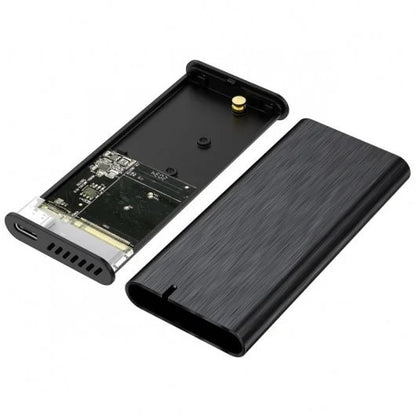 Aisens Caixa Externa para Disco Rígido SSD M.2 NVMe USB-C Cinzenta