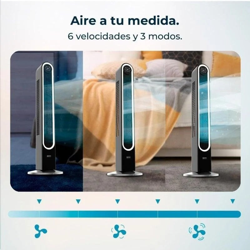 Ventilador Cecotec EnergySilence 9090 Skyline Smart Light