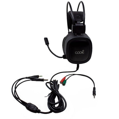 Cool Houston Headset Gaming PC / PS4 / PS5 / Xbox Preto