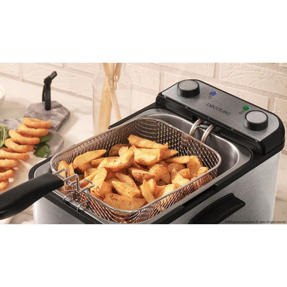Fritadeira Cecotec CleanFry Infinity 3000 Full Inox 3L