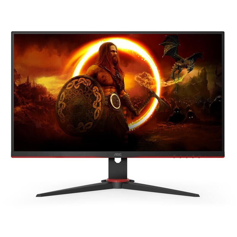 Monitor Gaming AOC 24G2SAE/BK 23.8" Full Hd 1ms 165hz Va Multimedia Preto