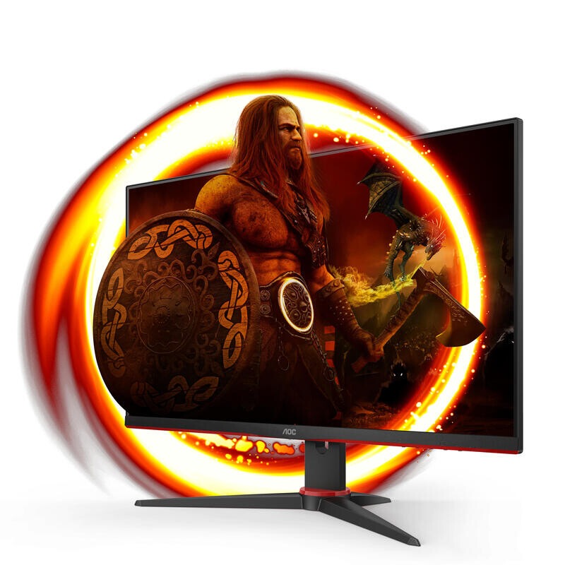 Monitor Gaming AOC 24G2SAE/BK 23.8" Full Hd 1ms 165hz Va Multimedia Preto