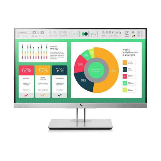 Monitor Recondicionado HP 21.5" Elitedisplay e223, Full Hd ,Hdmi, Vga, Displayport