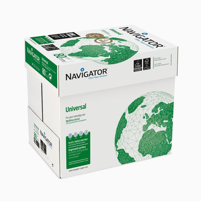 Caixa de Papel Cópia Navigator Universal A4 80GR 500F